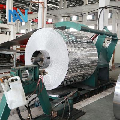China Checker Aluminium folie strips Gedrukt lichtgewicht Corrosiebestendige Te koop