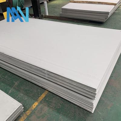 China Aisi 201 202 Hoja de acero inoxidable laminada en caliente No.1 Placa de acero inoxidable espesor de metal en mm en venta