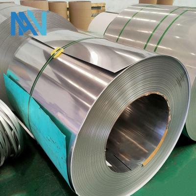 China Alta precisão ASTM SS bobina 304 316L 304L faixa de aço inoxidável para utensílios de cozinha à venda
