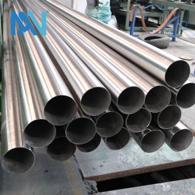 China 2.5 Inch Round Stainless Steel Welded Tubes ASTM 316 316L Inox SS Welded Pipe for sale