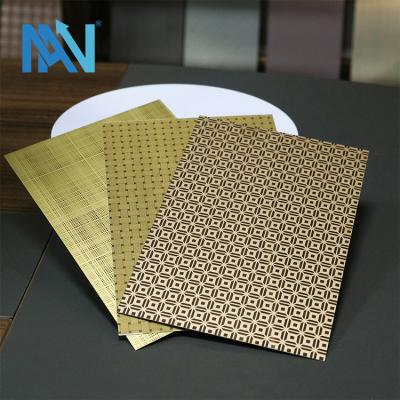 China Custom 304 316 Stainless Steel Sheet Embossed Color Plates Ready Stock for sale