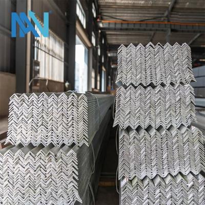 China 304 304l 316 316l Profile de ángulo de acero inoxidable Barras de ángulo laminadas en caliente en venta
