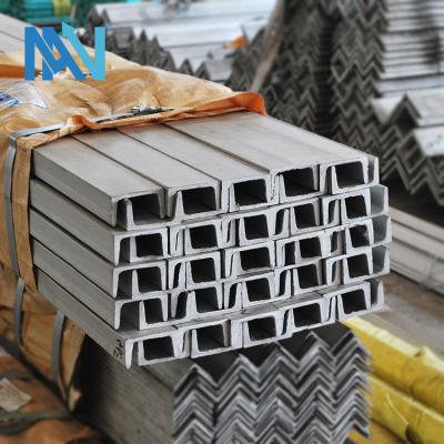 China Perforated 201 316L 316 Stainless Steel C Channel , Cold Rolled C Section Steel for sale