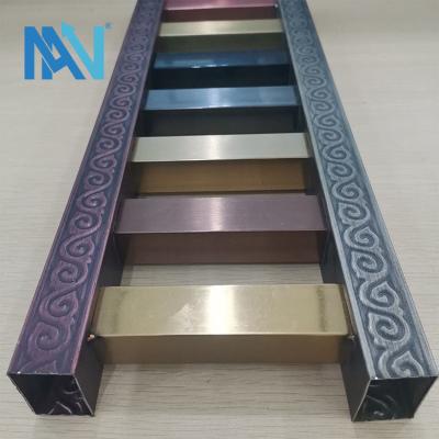 Chine 3 pouces tube en acier inoxydable décoratif 316 316l 430 finition miroir à vendre