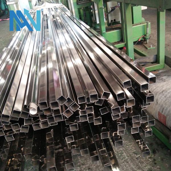 Quality 50mm Large Diameter Stainless Steel Pipe Square SS Tubing Cold Rolled for sale