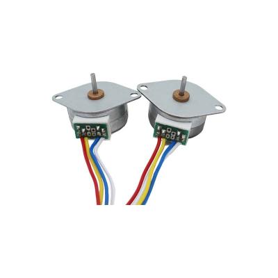 China 24 Volt Micro Stepper Motor Bipolar 15 Degree CW/CCW For Automatic Control 25MM for sale