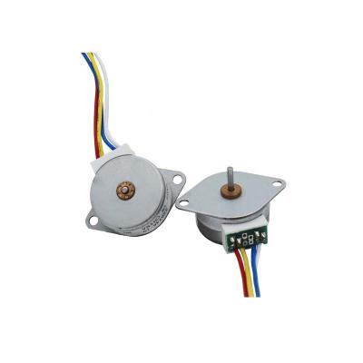 China Tiny Micro Stepper Motor With Lead Screw 15 Degree 5V CW CCW For Mini Printer for sale