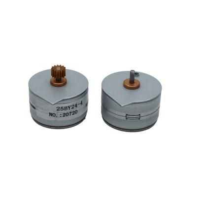 China Electric Mini Geared Stepper Motor Permanent Magnet 24V 2-2 Phase CW/CCW For Cranner for sale