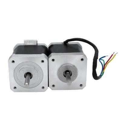China 42mm Hybrid-Type Stepper Motor For Engraving Machine 0.34nm for sale