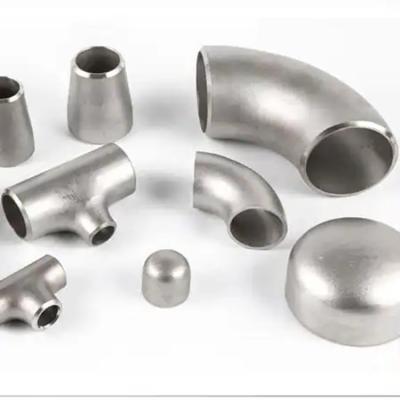 China Super Duplex Steel Buttweld Fittings , 2 Inch Sch80 Butt Weld Equal Tee For Desalination for sale