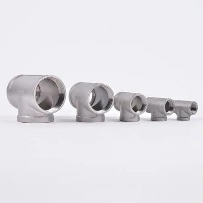 China Screwed Stainless Steel Pipe Fittings , Socket Banded Threaded Male And Female Adapter for sale