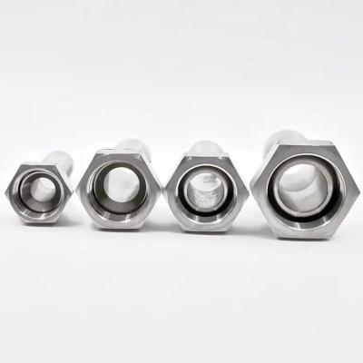 China Forged Threaded Screwed Pipe Fittings Union Class 3000 SS304 SS316L for sale