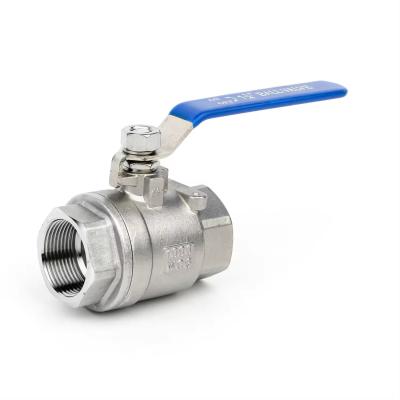 China Stainless Steel 2PC Ball Valve 1000psi DN15-DN100 CF8/CF8M for sale