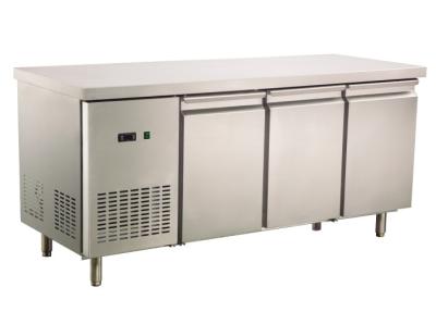 China 2 / 3 / 4 Doors Commercial Undercounter Fridge CE Approved Stainless Steel Work Bench R290 Fridge Available for sale