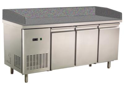 China Bakery Tray Commercial Refrigeration Equipment Stainless Steel Undercounter Fridge for sale