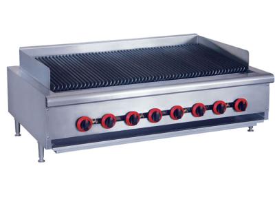 China Counter Top Gas Char Broiler Durable Barbeque Gas Griller With Oil Collector for sale