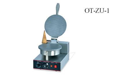 China Food Preparation Equipments Electric Ice Cream Cone Maker Machine Single / Double Head for sale