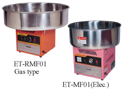 China Electric or Gas Commercial Candy Floss Machine , Pink Cotton Candy Making Machine for sale