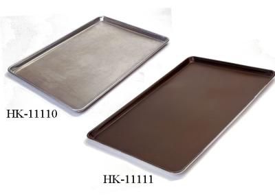China Aluminium Alloy Commercial Baking Trays Non - Stick 400mm × 600mm For Ovens for sale