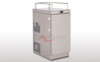 China Digital Controller Mini Refrigerator Matches Coffee Machine Stainless Steel Body for sale