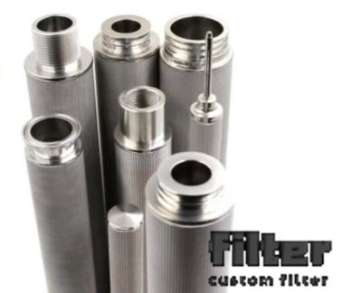 China Elementos filtrantes cilíndricos industriales de los elementos filtrantes 500m m a 1000m m en venta