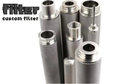 China Elementos de filtro cilíndricos industriais dos elementos de filtro 500mm a 1000mm à venda