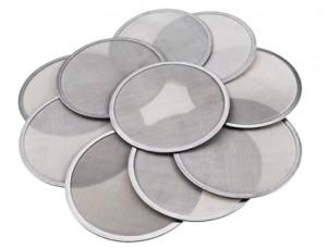 China Custom Aluminum Alloy Wire Mesh Filter Disc 14X14 16X16 18X18 for sale