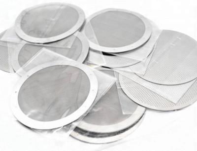 China Metal modificado para requisitos particulares que graba al agua fuerte tamaño de la placa de Mesh Filter Disc 500X600m m en venta