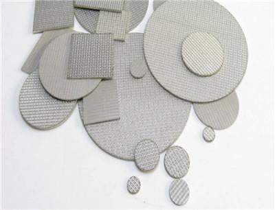 China Custom Sintered Mesh Filter Disc With 2 3 4 5 6 7 Layers for sale