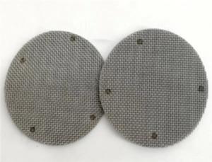 China Custom Welded Point Metal Filter Disc For Distillation Absorption Evaporation for sale