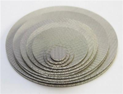 China Anti corrosão disco industrial do filtro do metal da camada dos elementos de filtro do multi à venda
