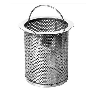 China Perforated Basket Strainer Screen For Pulp Paper Industry Sink Screen Strainer for sale