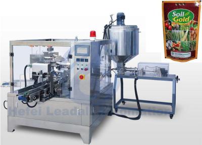 China 10ml - 1000ml Premade Bag Filling Machine For Emulsifiable Pesticide / Liquid Insecticide for sale