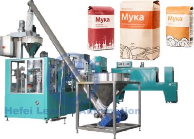 China Easy Adjust Premade Bag Packing Machine , Maize Wheat Flour Packing Machine for sale