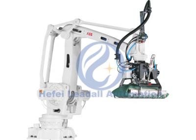 China High Reliability Automatic Palletizer Machine / Robot Palletizer For 10kg To 50kg Bags for sale