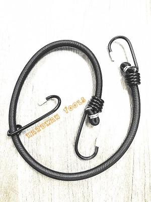 China Additional 3rd Hook Adjustable Length Bungee Cord With 2 Year UV Resistance for sale