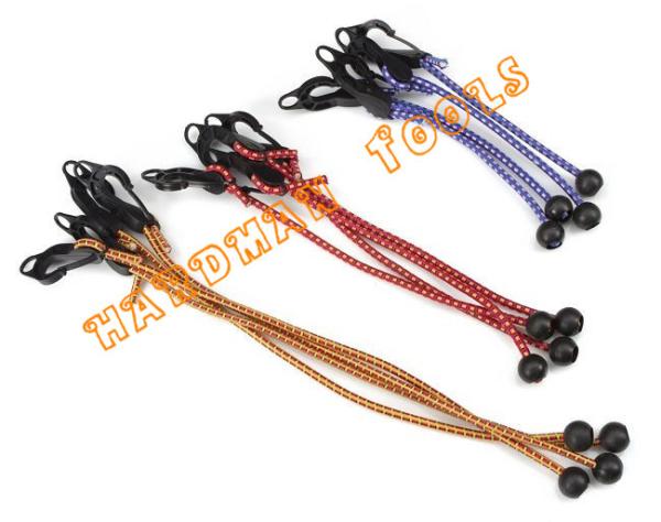 Quality Adjustable Hook Tarp Bungee Cord Tarpaulin Elastic Rope 5/16"X13"~24" for sale