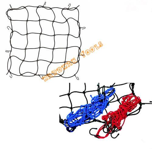 Quality Eco Friendly Rubber Bungee Cord Cargo Net  Various Colors Bungee Storage Net for sale