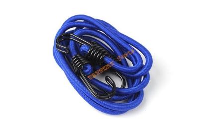 China Custom Colorful Elastic Heavy Duty Bungee Cord With Metal Hook For Go Hiking for sale