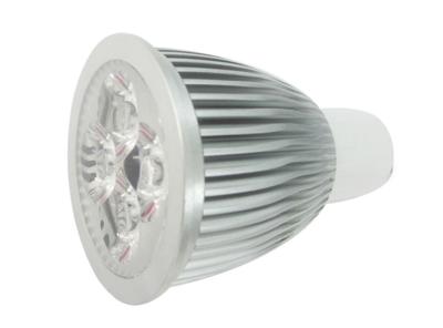 China Commercial MR16 / GU10 - 3W spotlight shell adopt dull silver AC 90 - 265V for sale