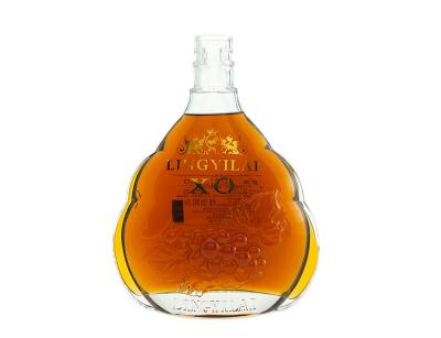 China 700ml Super Flint Glass Brandy Bottle for sale