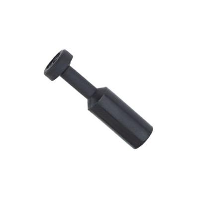 China PP Plastic Black and Gray Colour pipe stopper , tube plug diameter up to 12 mm for sale