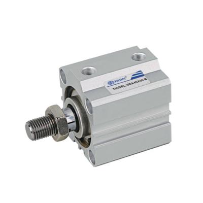 China Aluminum Alloy Pneumatic Air Cylinder SDA Series Single Acting / Double Acting for sale