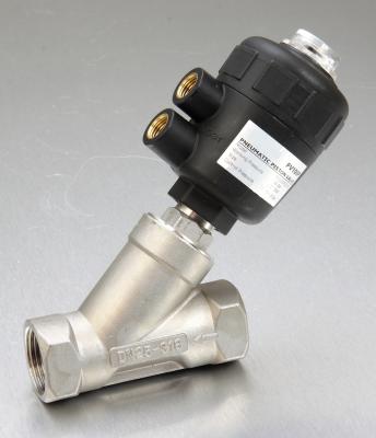 China PV800 2 / 2 Way Angle Seat Valve For Medium Up To + 180℃ Namur Type Actuator for sale
