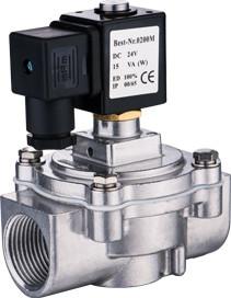 China Economic Right Angle Solenoid Valve DN20 ~ 25 ASCO Type With Seal Material NBR Standard for sale