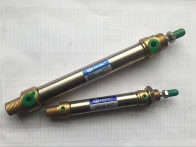 China Brass Front / End Caps Mini Pneumatic Cylinder , Small Air Cylinder With / Without Magnet for sale