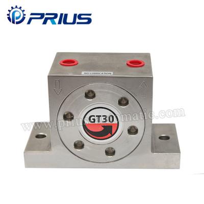 China Stainless Steel Pneumatic Gear Turbine Vibrator GT Series for sale