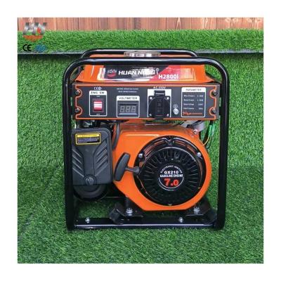 China 2200W Single Phase Electric Generator for Home 2kW Petrol Engine Generator for sale