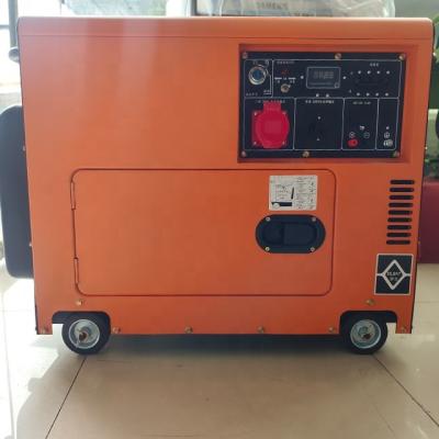 China Tipo silencioso de Genset Diesel Power Generators 10kW 10kVA del alternador pequeño en venta