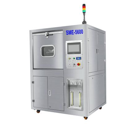China PCBA fluem a auto máquina da lavagem do pulverizador com lavagem e água químicas dos DI para enxaguar o processo seco de ar quente à venda